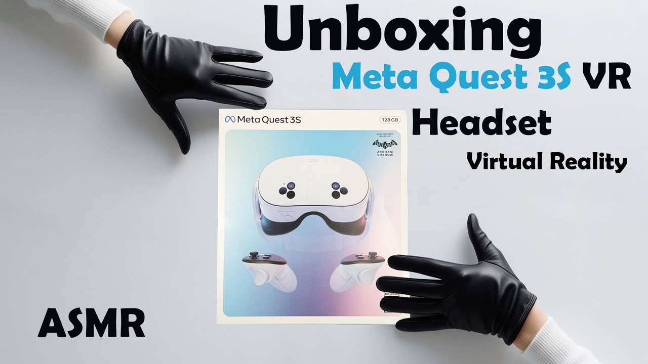 Mind-Blowing Meta Quest 3S VR MR Headset Unboxing! | ASMR