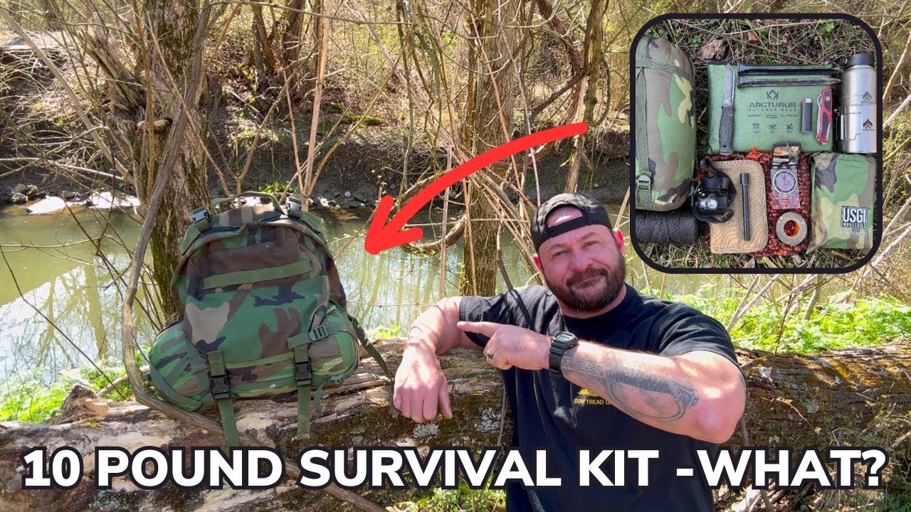 Solo Overnight Building an Emergency Survival Kit Under 10 Pounds, This Will Save Your Life.