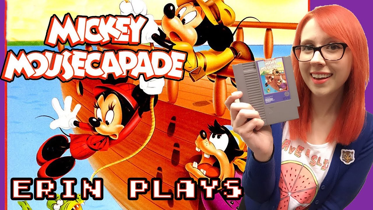 Микки Маускапад (NES) - Эрин играет