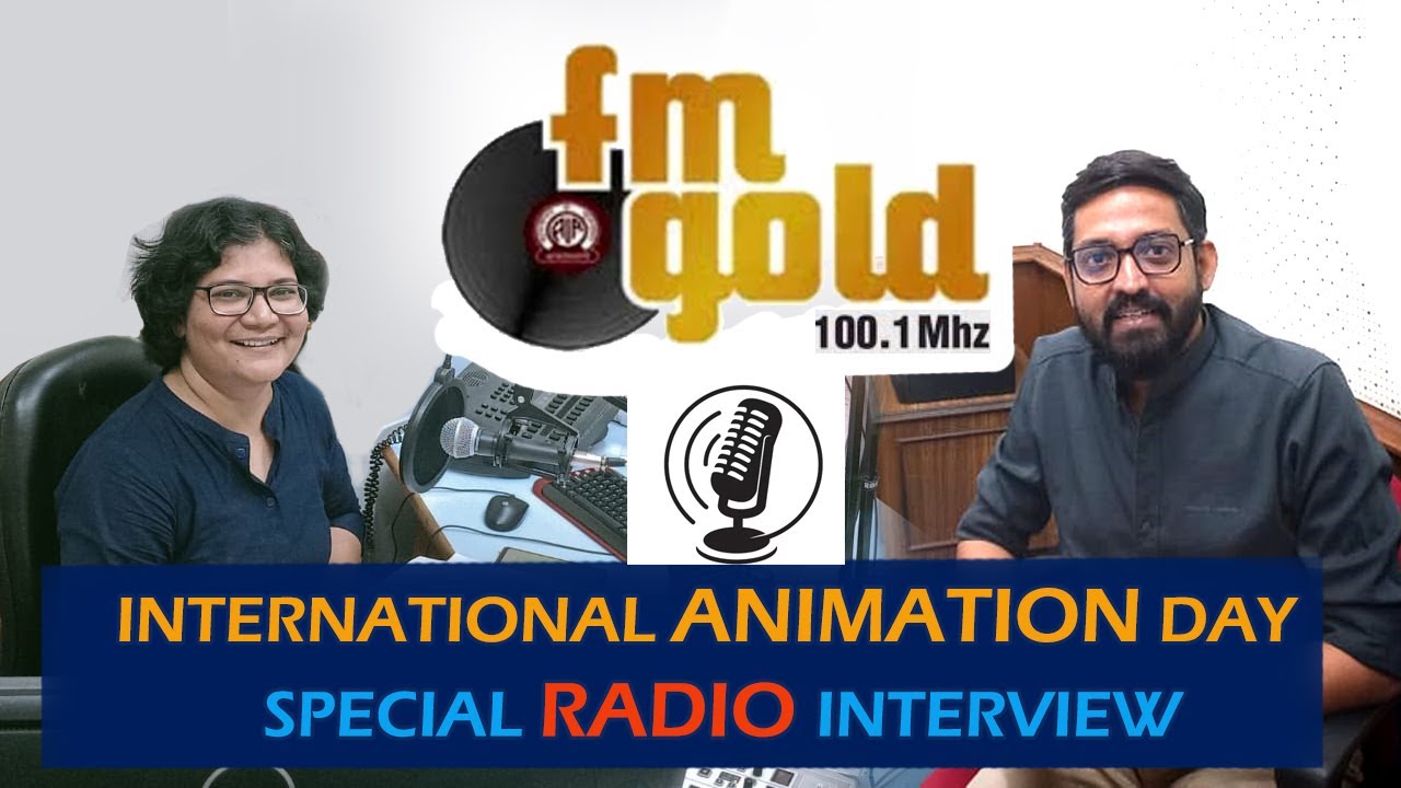 International Animation Day Special Interview | FM GOLD | Upendraa Desai