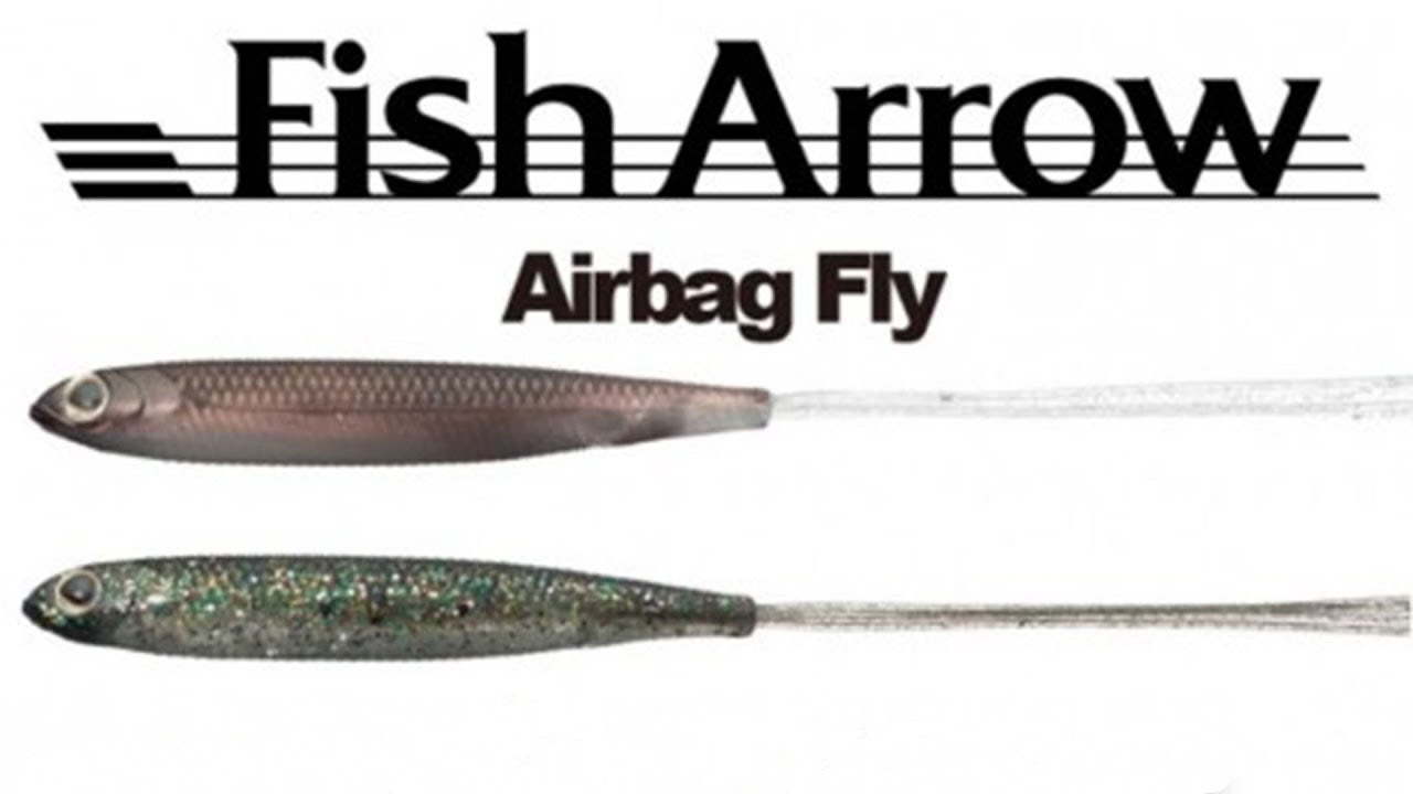Fish Arrow: Air Bag Fly! Lure action on a Wheel Head Rig! Underwater! Full HD