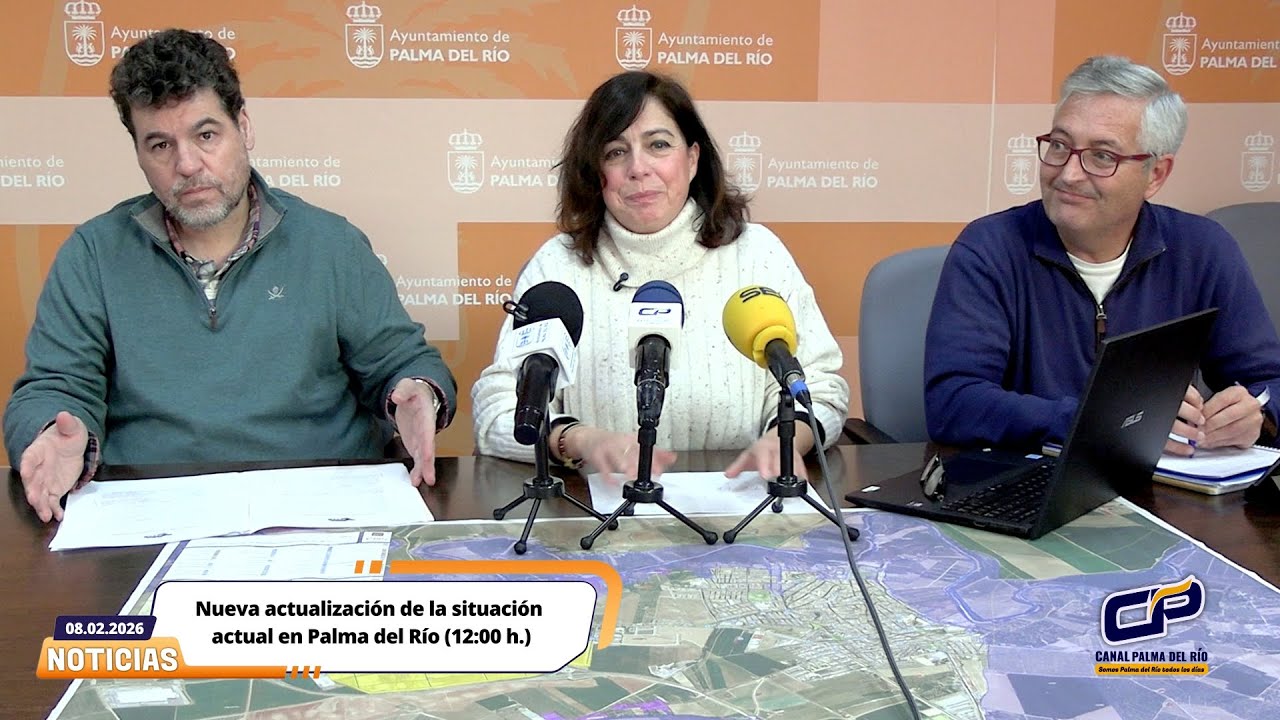 Nueva actualización de la situación actual en Palma del Río (12:00 h.)