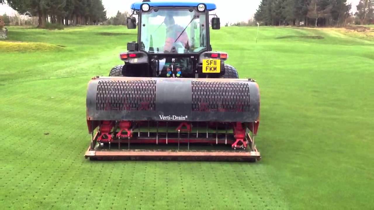 Verti-draining 17th