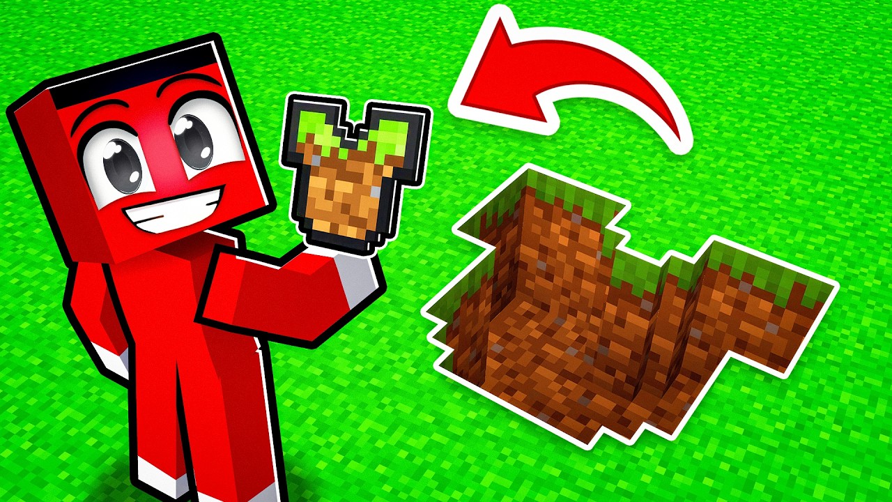RASTGELE BLOKLARDAN ZIRH YAPABİLİYORUM !! - Minecraft