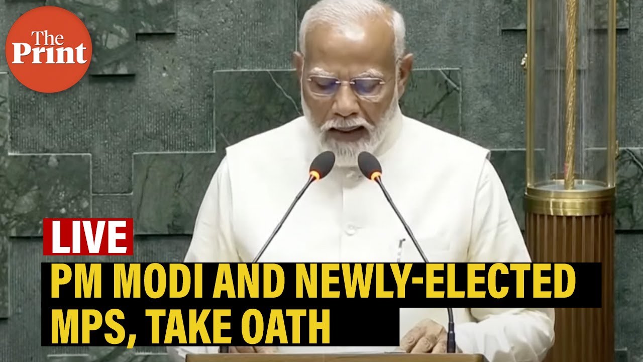 LIVE: PM Modi and Newly-elected MPs, take oath