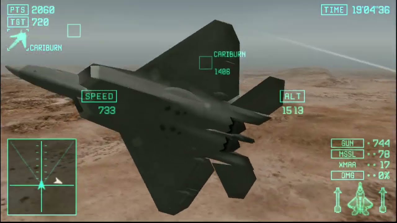 [ ACE COMBAT X ] Operation X F-22 Raptor