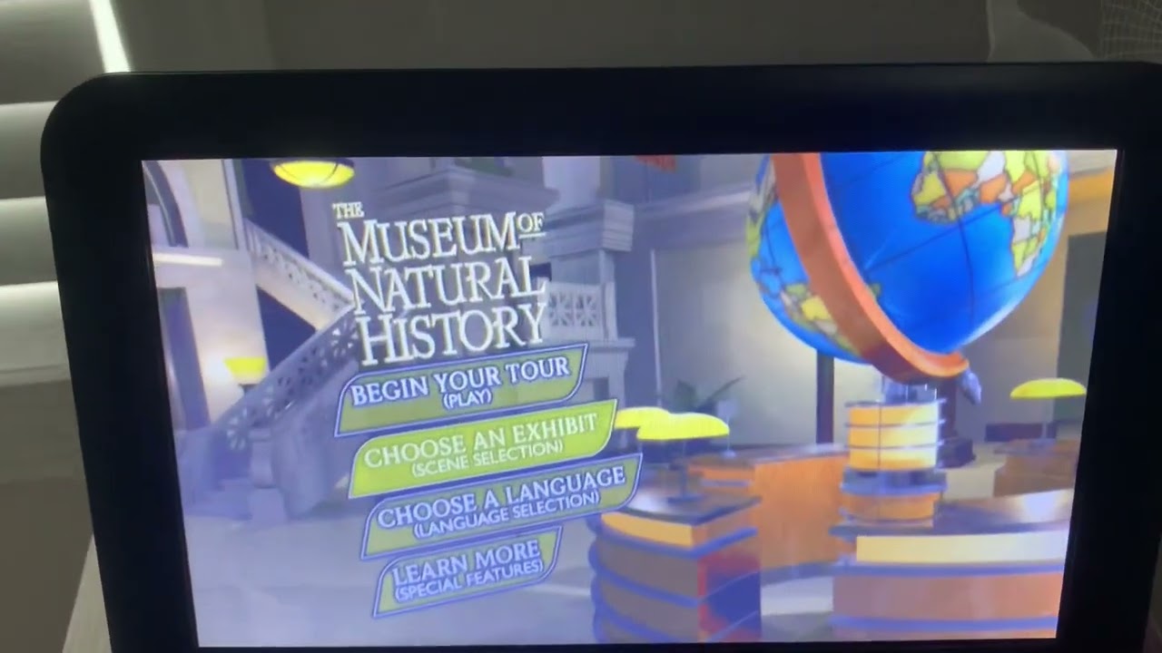 Night at the museum dvd menu
