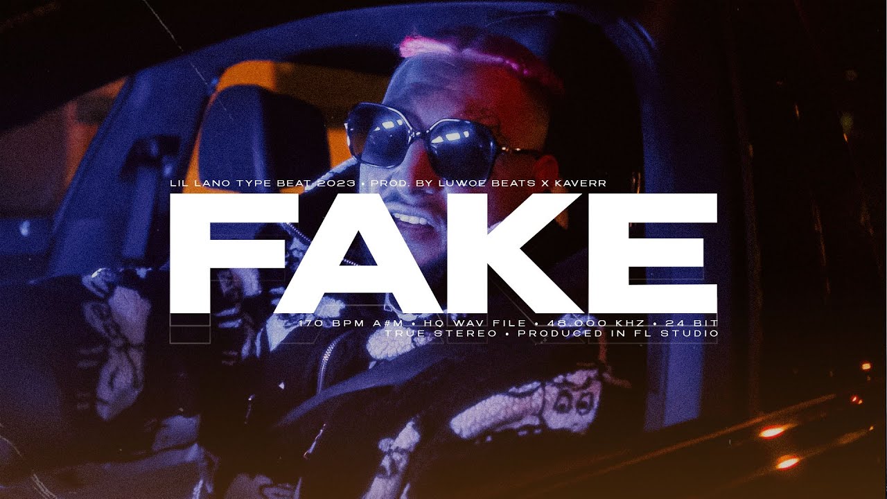 LIL LANO Type Beat - FAKE (Prod. Luwoe Beats x Kaverr)