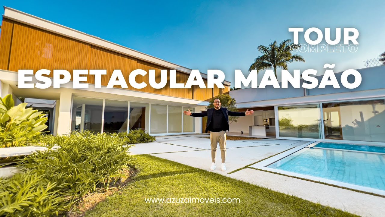 MANSÃO DE QUASE 30 MILHÕES DE REAIS | Casa à venda em Nova Ipanema na Barra da Tijuca | Azuza