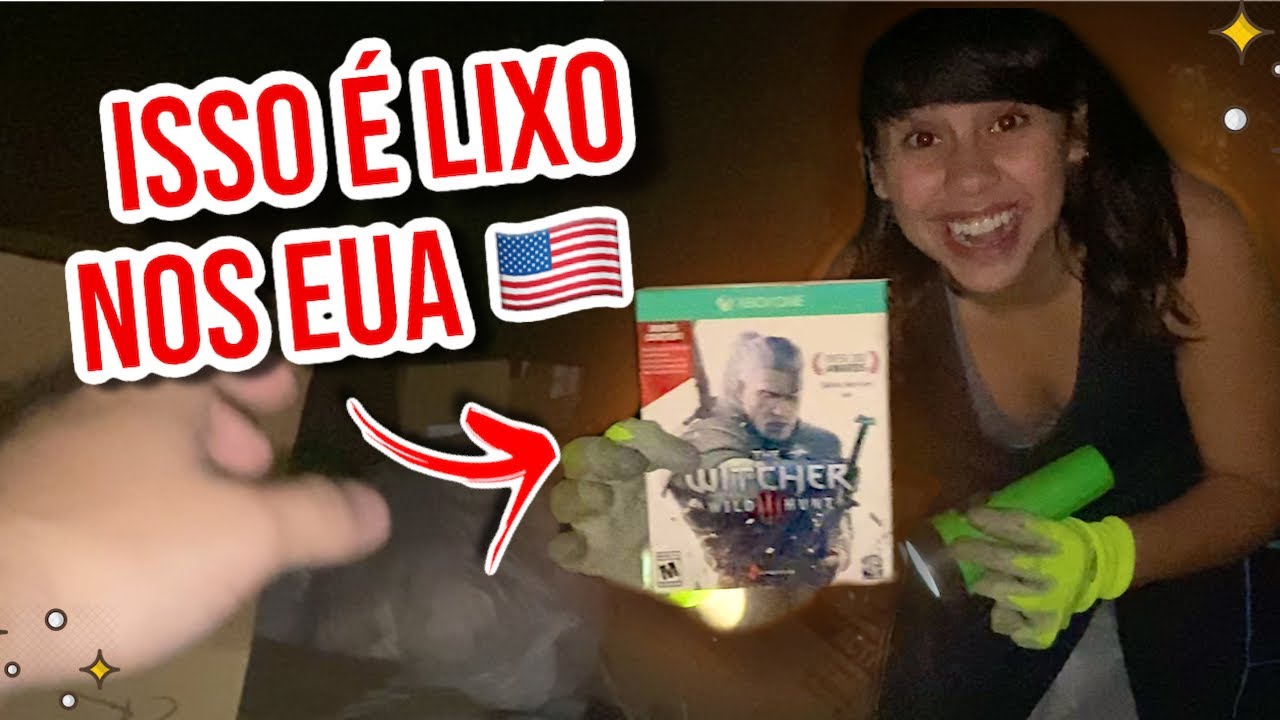 O QUE TEM NO LIXO DAS LOJAS DOS EUA? 🇺🇸 - ISABELA BORGES