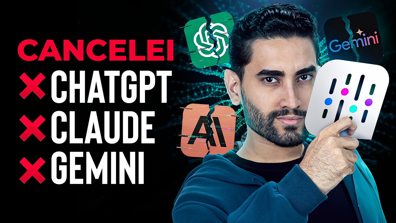Cancelei o ChatGPT, Claude e Gemini | Essa IA tem TODAS (ChatLLM da Abacus AI)