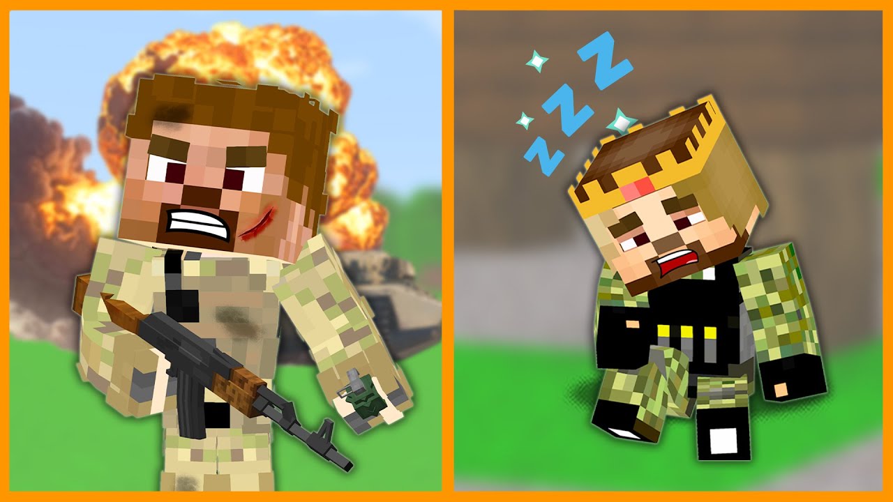 ARDA BORDO BERELİ OLDU, RÜZGAR ACEMİ ASKER! 😱 - Minecraft ZENGİN FAKİR HAYATI