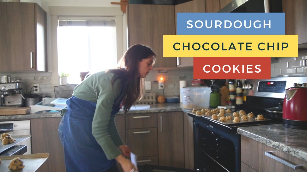 Sourdough Chocolate Chip Cookies | Sourdough Recipes and Healthy Cookies