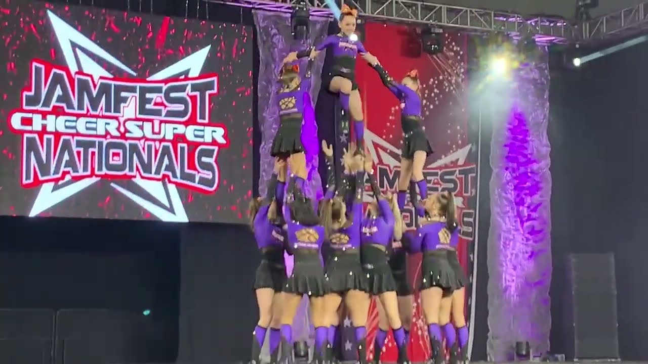 Rockstar Cheer Rhode Island - The Temptations - JAMfest 2022 Indianapolis, IN