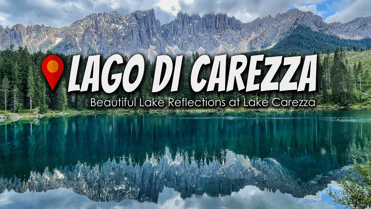 The Best Sunrise view: Lago di Carezza in the Dolomites, Italy