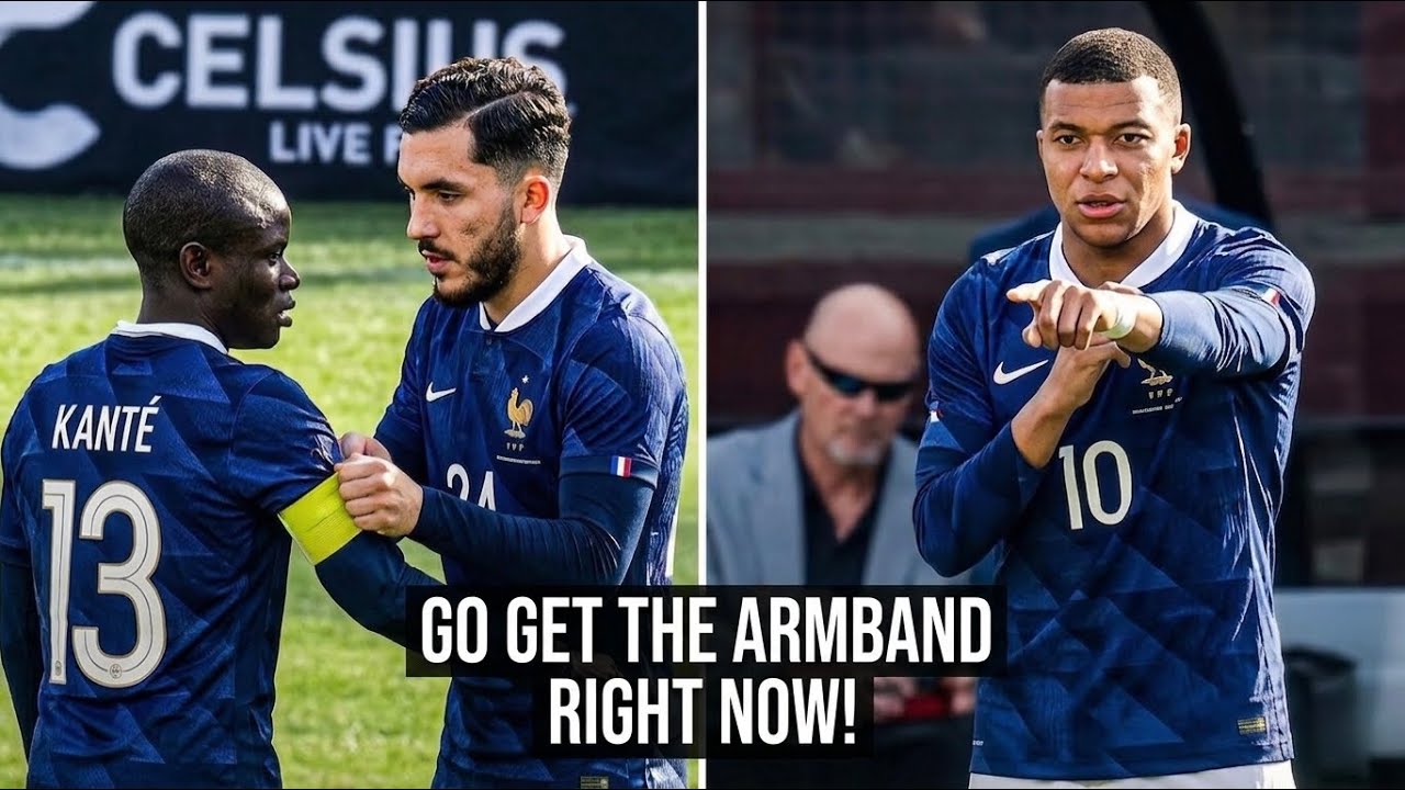 Mbappe demand Cherki to take captain&rsquo;s armband from Kante👀