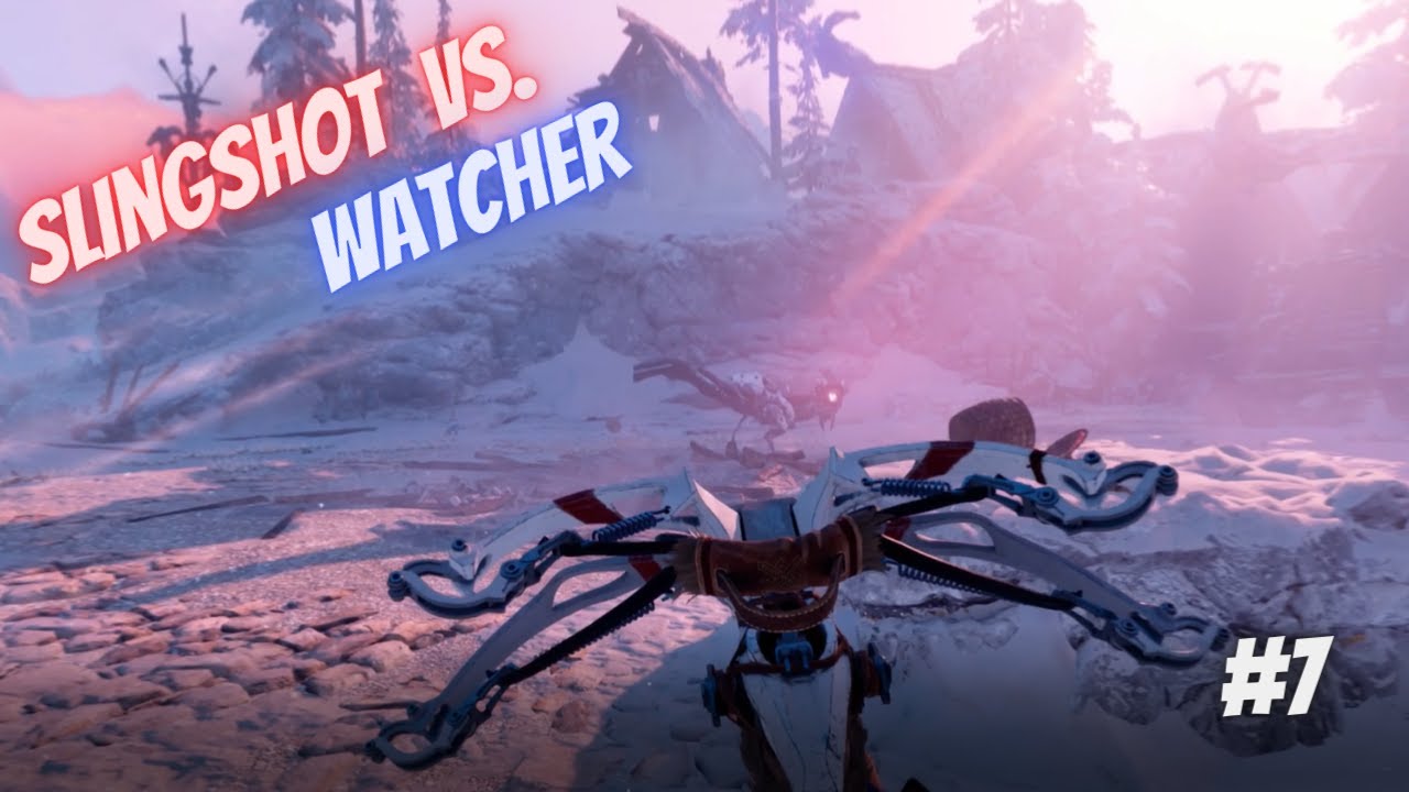 VR - Slingshot vs. Watcher - Horizon Call of the Mountain - Part #7
