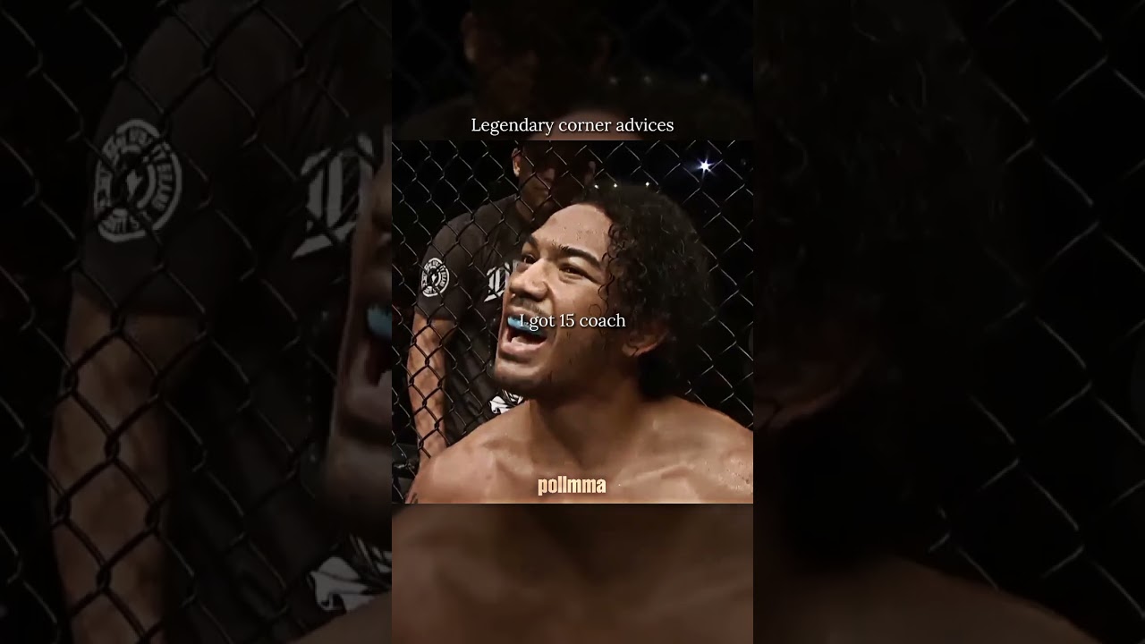 Legendary corner moments in MMA and Boxing💯
