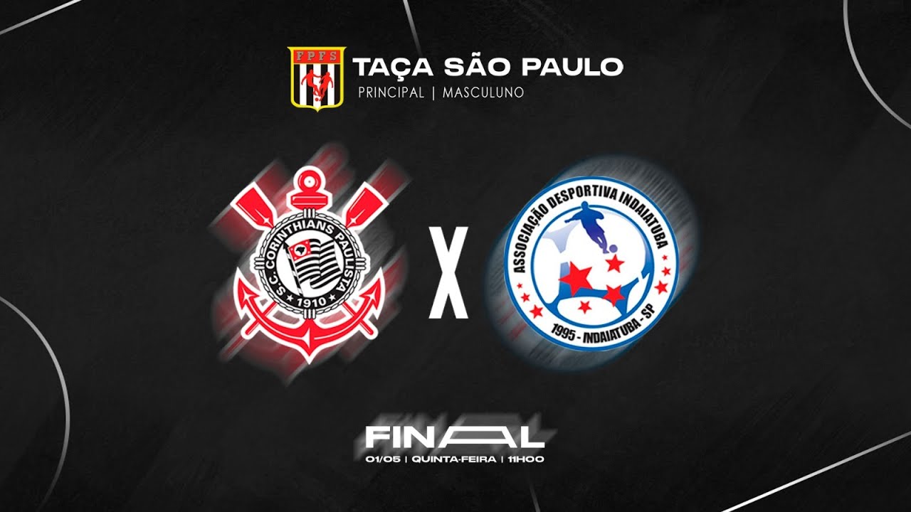 Grande Final da Taça São Paulo de Futsal - Principal | Corinthians Futsal x AD Indaiatuba