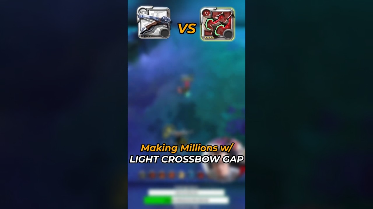 LIGHT CROSSBOW IT'S TOO STRONG #albion #albiononline #mist #brumas #pvp #lightcrossbow #deathgivers