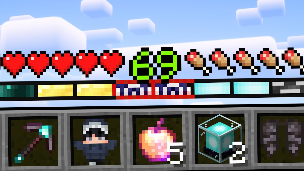 Minecraft, aber mit CUSTOM XP...
