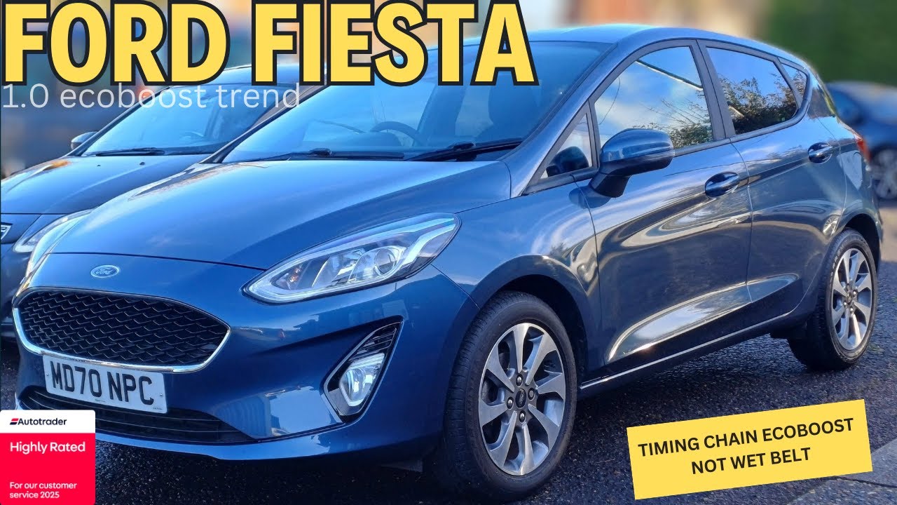 2021 Ford Fiesta 1.0 Ecoboost Trend | Timing chain engine | walkaround