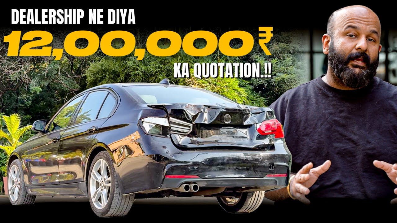 Dealership ne Bataya 12,00,000 Ka Kharcha | We Repaired This BMW In .?
