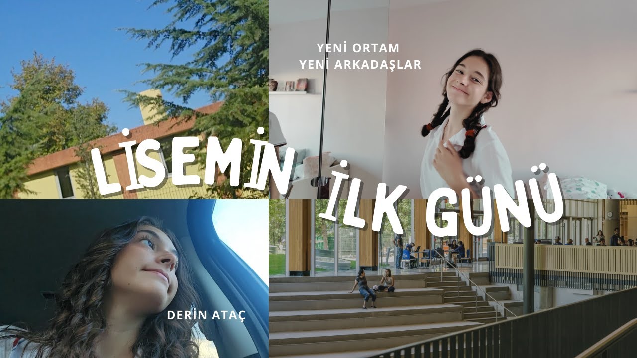 Yeni Sınıf Yeni Ortam! | 10. Sınıfın İlk Günü | Okula Dönüş, Grwm, Derin Ataç, lise