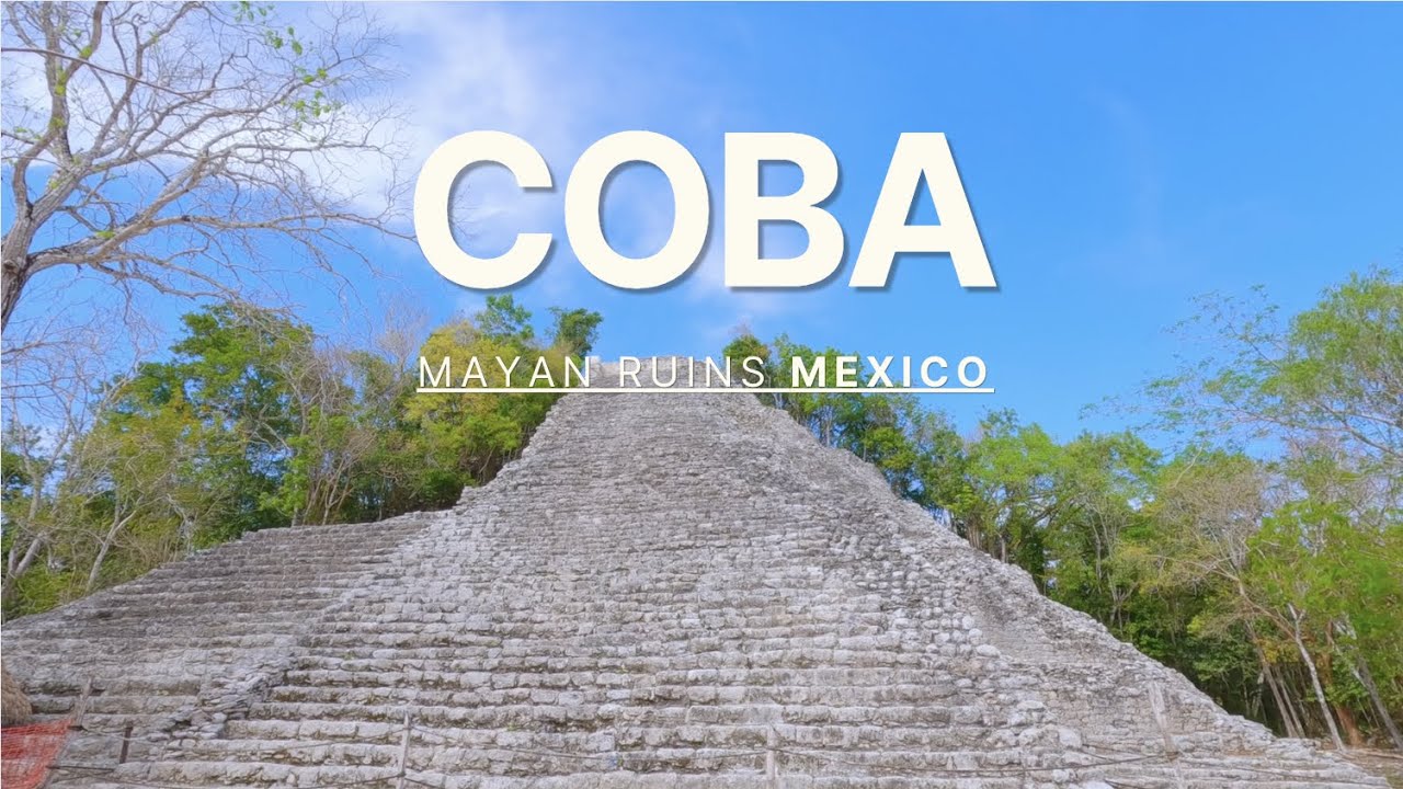 COBA – Hidden Mayan Ruins in the Heart of Mexico | April 2025  | 4K