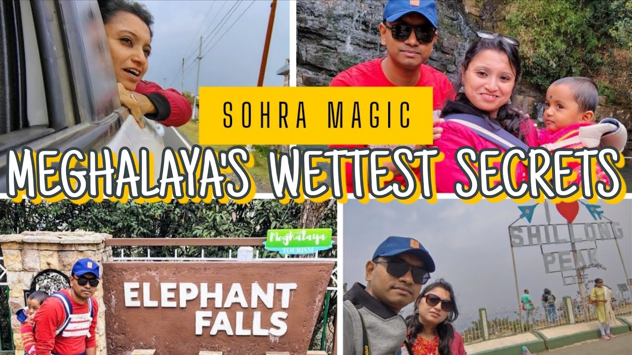 Waterfalls, Caves & Clouds☁️ : Must-See Places || Shillong to Cherrapunji || The Wettest Destination