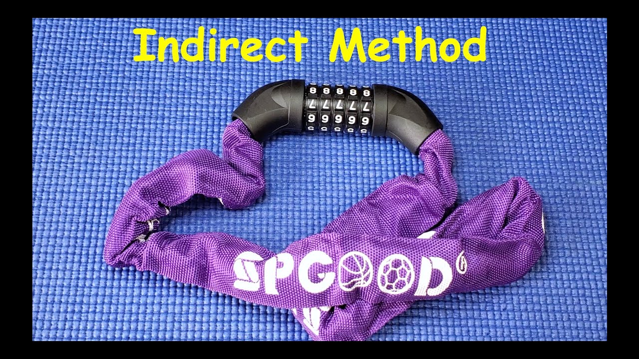 (189) SPGOOD - Recover your lost combination passcode