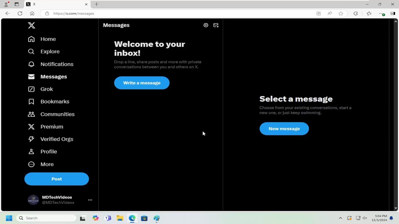 How To View Direct Messages on Twitter (X) [Guide]