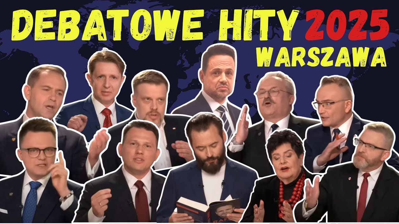 POLITYCZNA RZEŹNIA - Debata prezydencka 2025  &ndash; najlepsze momenty! #debataprezydencka #polityka