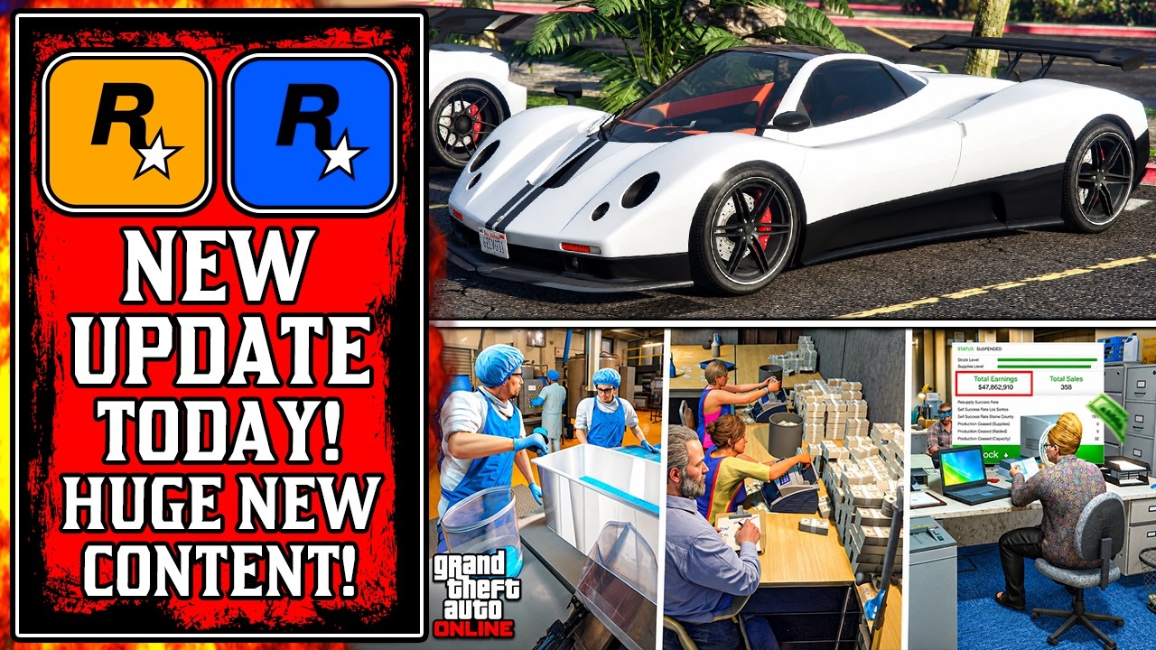 GTA Online Just Got A BIG Surprise... The NEW GTA Online UPDATE Today! (GTA5 New Update)