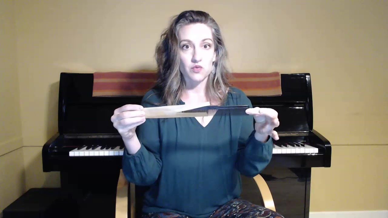 100 Vocal Exercises DAY 84: Comb Kazoo Fun