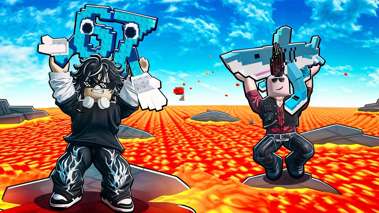 Roblox Survive Lava For BRAINROTS!