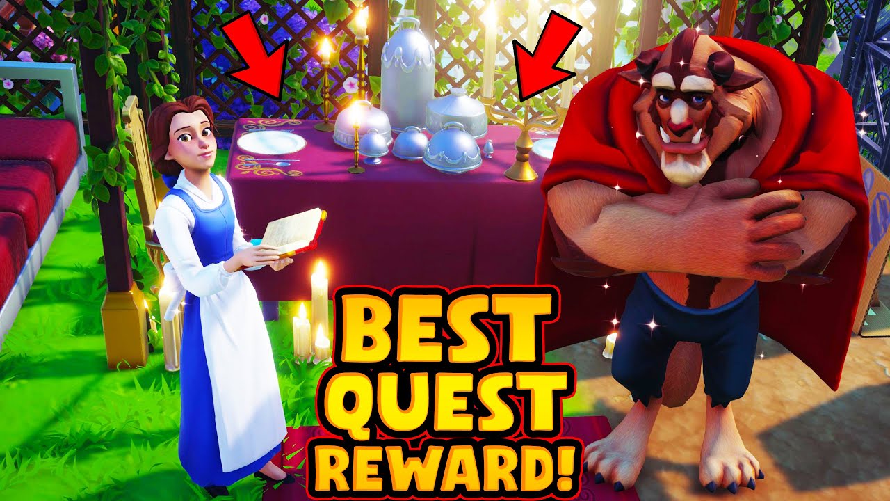 DISNEY Dreamlight Valley. Beast Gave Me The MOST INCREDIBLE Reward Ever!