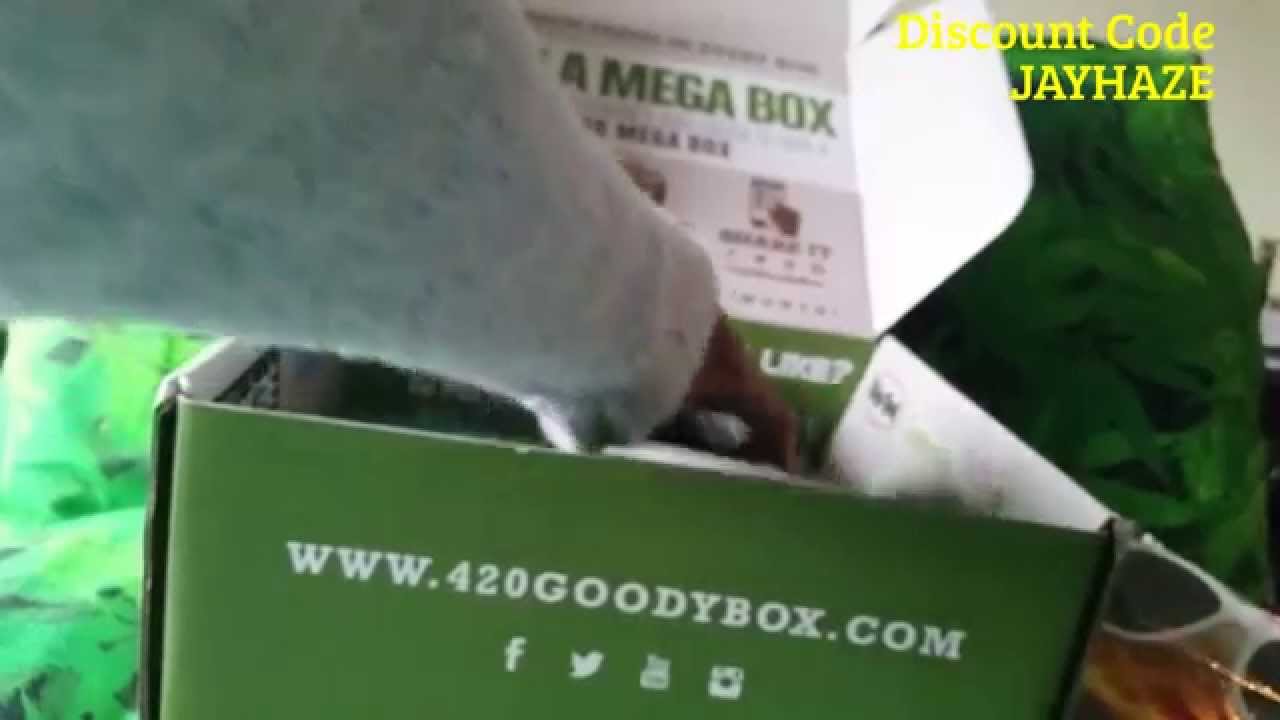 Quick 420 Goody Box Unboxing October 2015