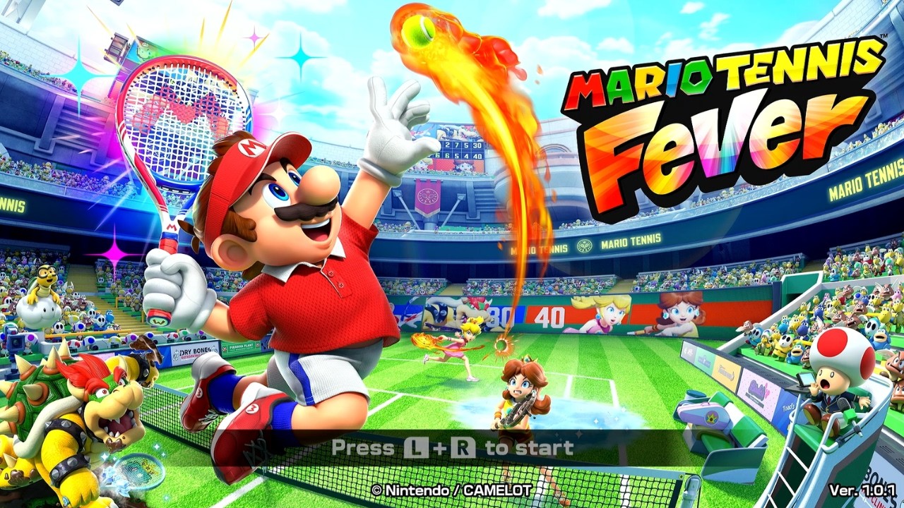 ●マリオテニスフィーバー●#01 初心者のランクマ