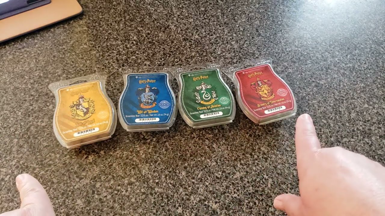 Hogwarts Houses Scentsy Wax Collection