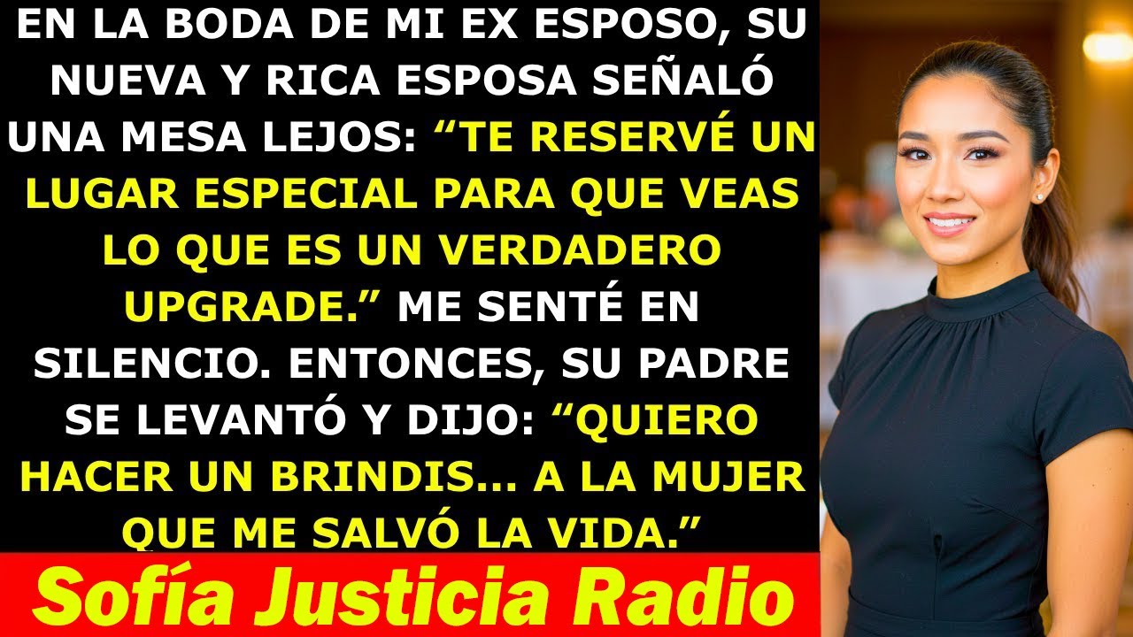 La Nueva Esposa de Mi Ex Me Sentó en la Peor Mesa — Hasta Que Su Padre Brindó Por Mí