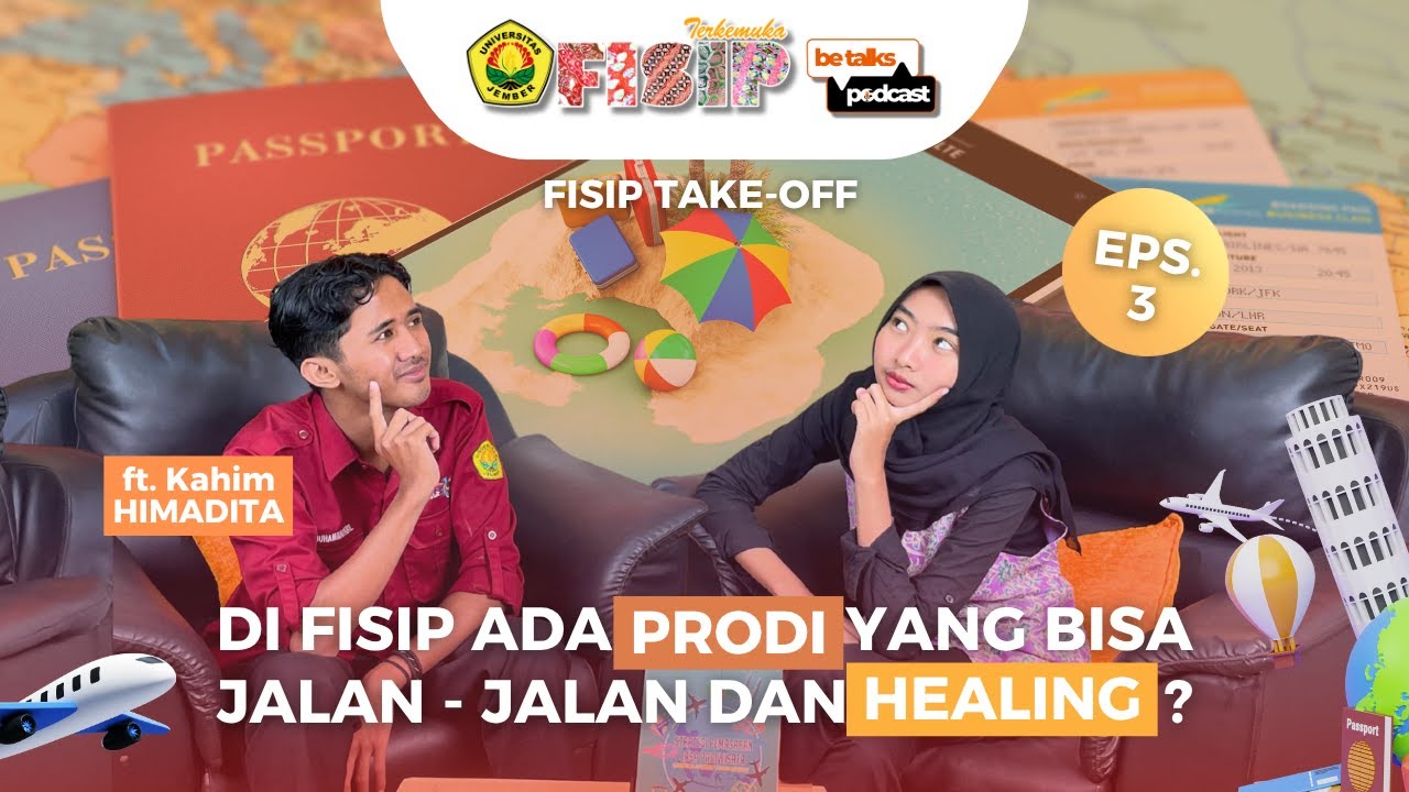 Let's get to know Prodi Vokasi FISIP dan Tips Produktif saat Liburan ✈️🌴👨🏻‍💻 I Podcast FISIP UNEJ