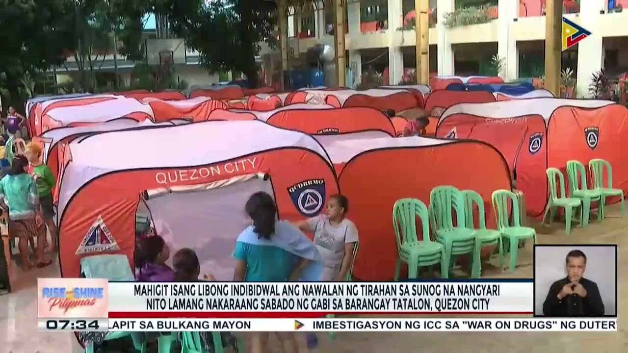 Isa, patay sa sumiklab na sunog sa Barangay Tatalon, Quezon City
