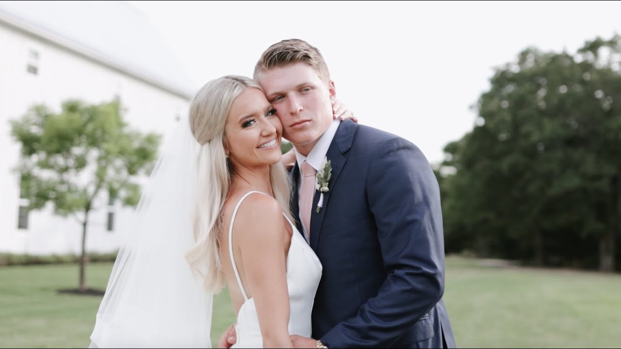 EMOTIONAL Groom Reaction| Christ-Centered Wedding | The SWEETEST First Touch | Rylie + Montana