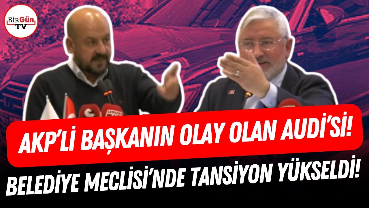 Belediye Meclisi’ne damga vuran tartışma! I AKP'li başkanın milyonluk makam araçları olay oldu!