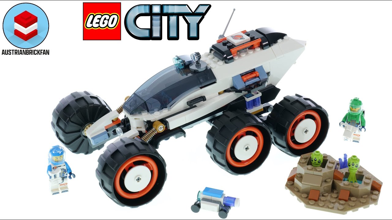 LEGO City 60431 Space Explorer Rover and Alien Life – LEGO Speed Build Review