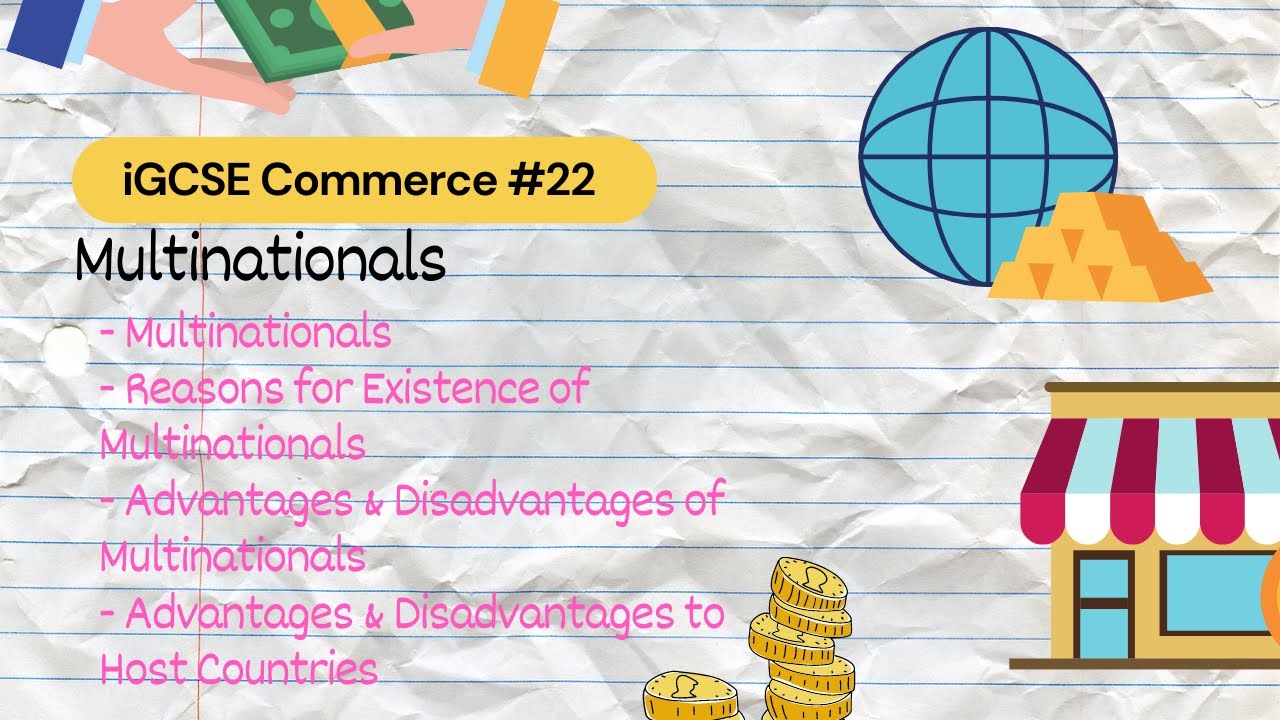 Транснациональные корпорации | iGCSE Commerce #22