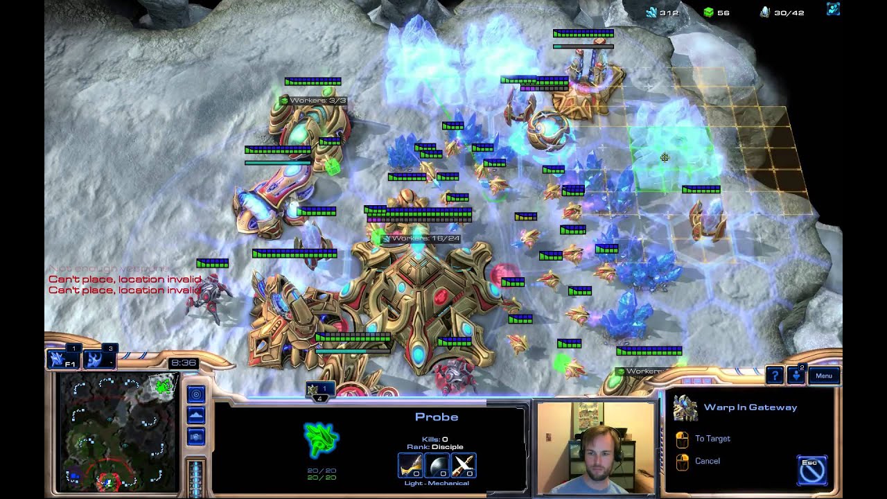 Can't make PFs When I Accidentally Queue as Protoss - PvZ Starcraft 2 HotS