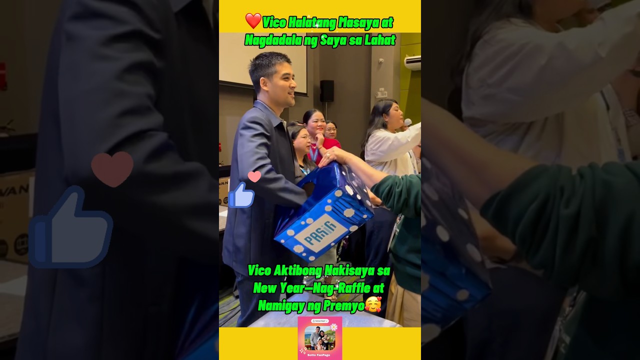 Vico Sotto Punô ng Saya at Nakakahawa ang Katuwaan😊