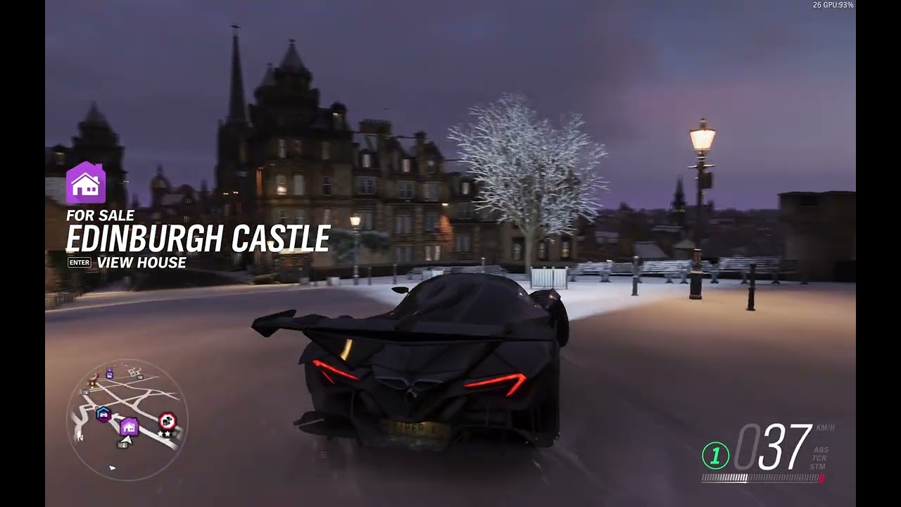 Driving an Apollo in FH4